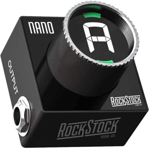  Nano Tuner Guitar Foot Pedal, Chromatic, The Worlds Smallest Tiny Tuner by Rock Stock Pedals