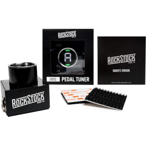  Nano Tuner Guitar Foot Pedal, Chromatic, The Worlds Smallest Tiny Tuner by Rock Stock Pedals