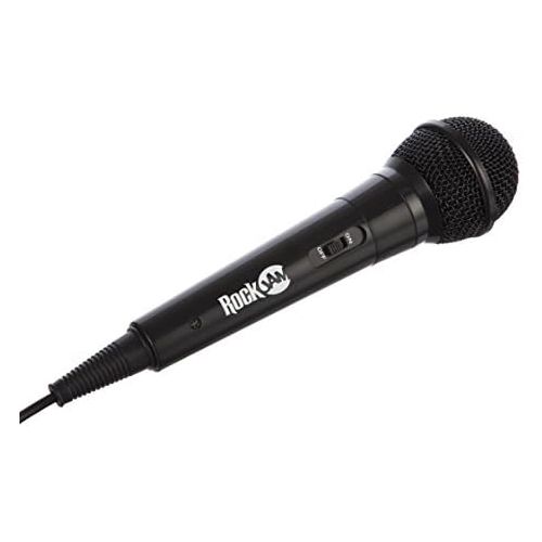 [아마존베스트]RockJam Wired unidirectional dynamic microphone with 3 metre cord, black.