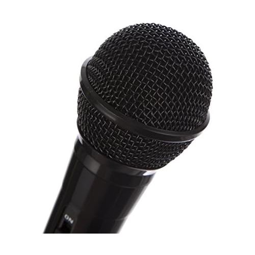  [아마존베스트]RockJam Wired unidirectional dynamic microphone with 3 metre cord, black.