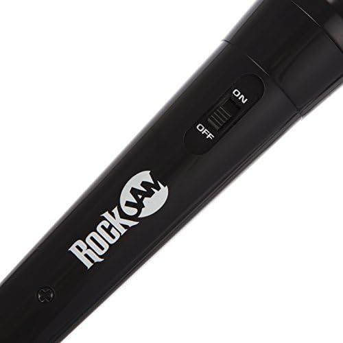  [아마존베스트]RockJam Wired unidirectional dynamic microphone with 3 metre cord, black.