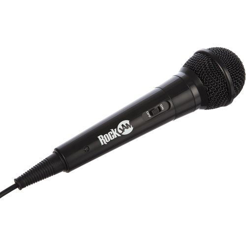 [아마존베스트]RockJam Wired unidirectional dynamic microphone with 3 metre cord, black.