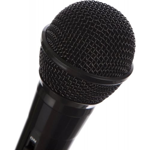  [아마존베스트]RockJam Wired unidirectional dynamic microphone with 3 metre cord, black.