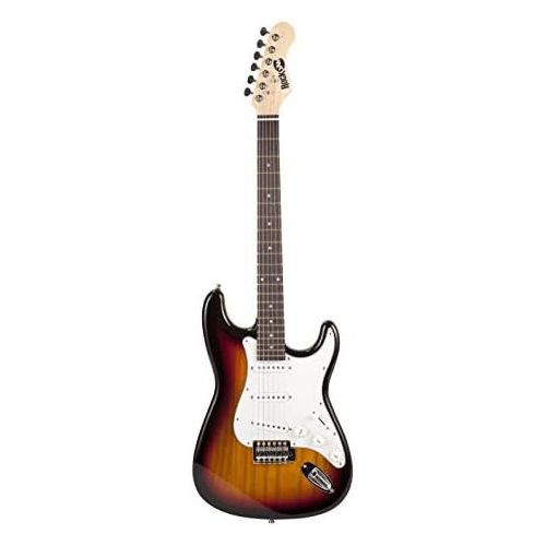  [아마존베스트]RockJam RJEG02-SK-BK Electric Guitar Set