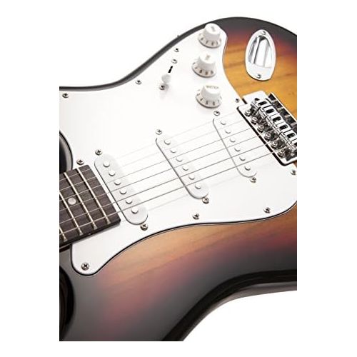  [아마존베스트]RockJam RJEG02-SK-BK Electric Guitar Set