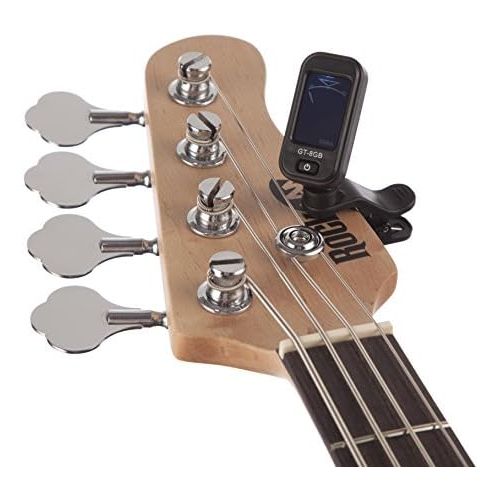  [아마존베스트]RockJam BASSSK-BLK Full Size Bass Guitar Super Kit with Amplifier, Tuner, Stand, Travel Bag and Accessories