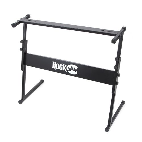  RockJam 61-Key Electronic Keyboard Piano SuperKit with Stand, Stool, Headphones & Power Supply