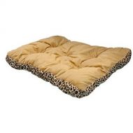 Pet Bed 28 Square Leopard Print Reversible Dog Cat Mat Cushion Kennel Pad Crate House Cage Puppy Kitten Warm Nest by RockaPony