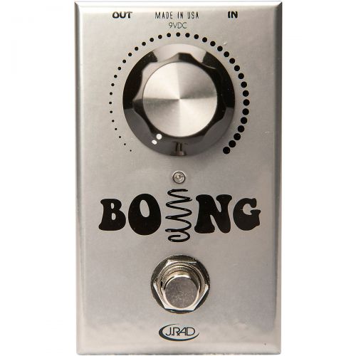  Rockett Pedals},description:The Boing reverb pedal from J. Rockett Audio Designs is a simple one knob recreation of the classic Deluxe Reverb. Like many of the classic amps, it is