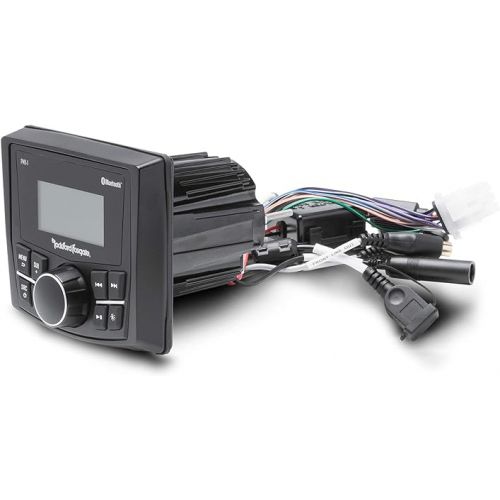  Rockford Fosgate Punch Marine PMX-1 Digital Media Receiver with 2.3