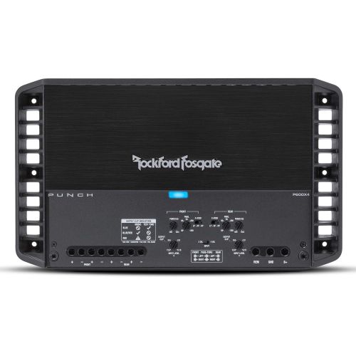  [아마존베스트]Rockford Fosgate P600X4 Punch 600 Watt 4 Channel Amplifier