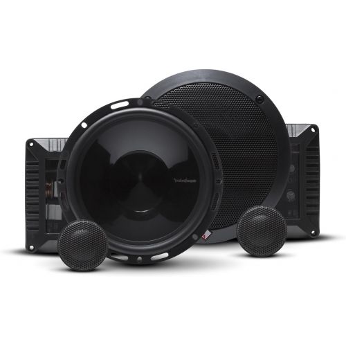  [아마존베스트]Rockford Fosgate T1650-S Power 6.50 2-Way Compatible Component Speaker System with External Crossover (Pair)