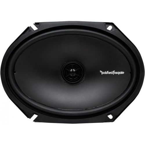  [아마존베스트]Rockford Fosgate Rockford R168X2 Prime 6 x 8 Inches Full Range Coaxial Speaker, Set of 2