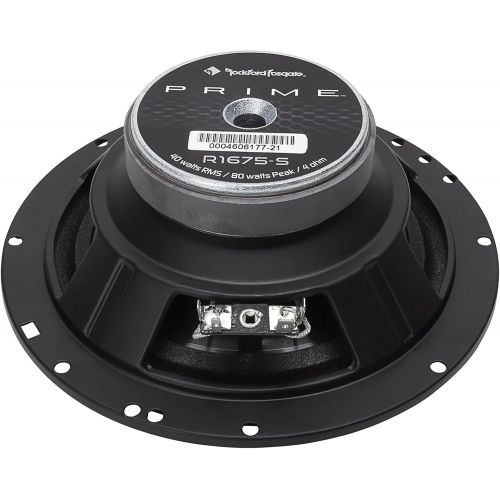  Rockford Fosgate R1675-S Prime Series 6-3/4 Component Speaker System