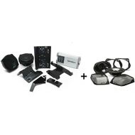 Sound of Tri-State Rockford Fosgate HD9813RG-TKIT Harley-Davidson Road Glide Front Audio Kit (1998-2013) with Rockford Fosgate TMS69BL9813 Power Harley-Davidson Rear Audio Kit (1998-2013) and a SOTS