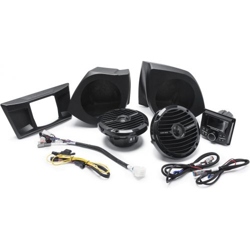  Rockford Fosgate YXZ-STAGE2 Stereo and Front Speaker Kit for Select YXZ Models