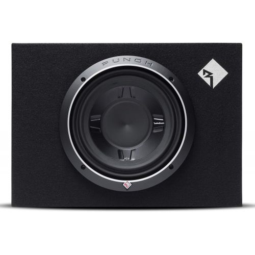  Rockford Fosgate P3S-1X10 P3 Shallow Punch Single 10-Inch Loaded Subwoofer Enclosure