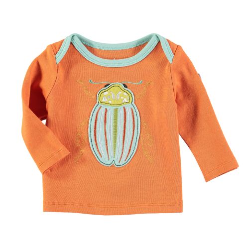  Rockin Baby Baby Boy Orange Bug Applique Tee by Rockin Baby