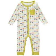 Rockin Baby Baby Boy White Bug Print Romper by Rockin Baby