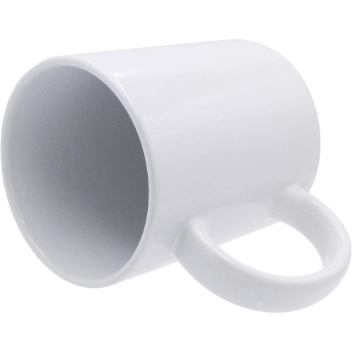  [아마존베스트]Rockin White Plain Coffee Mugs Pure White All-purpose Ceramic 11 oz. Set of 36 NOT FOR SUBLIMATION