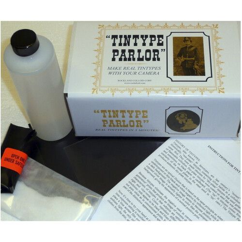  Rockland Tintype Parlor 8 Plate Kit