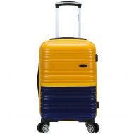 Rockland Melbourne 20 Expandable Polycarbonate Carry On, 2Tonenavy