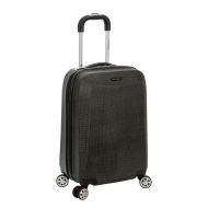 Rockland 20 Inch Polycarbonate Carry On, Crocodile, One Size