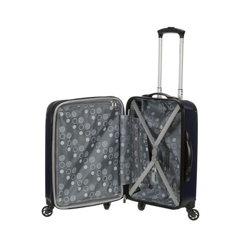  Rockland Santorini 20, 28 2pc Expandable Polycarbonate Spinner Set, Navy