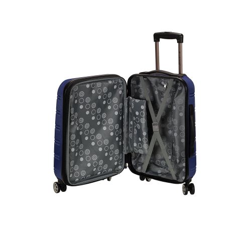  Rockland Luggage 20 Inch 28 Inch 2 Piece Expandable Spinner Set, Blue, One Size