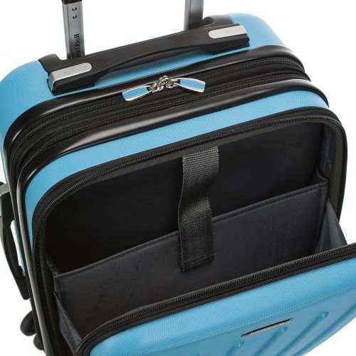  Rockland Titan 19 Polycarbonate Spinner Carry On, Turquoise