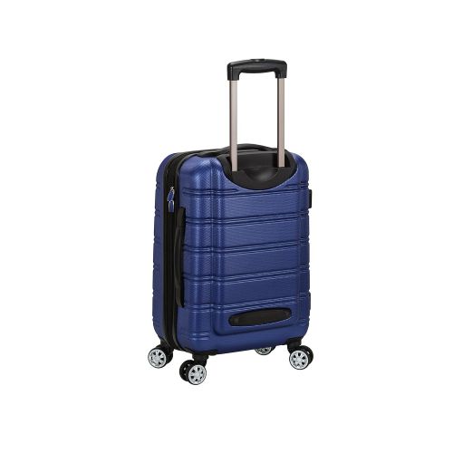  Rockland 20, 28 2pc Expandable Abs Spinner Set, Navy