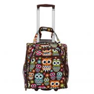 Rockland Melrose Wheeled Underseat Carry-on, Owl