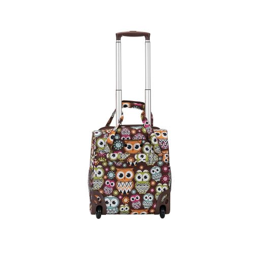  Rockland Melrose Wheeled Underseat Carry-on, Owl