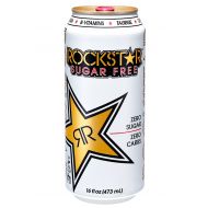 Rockstar Energy Drink Sugar-Free Energy Drink, 16 Fluid Ounce (Pack of 24)