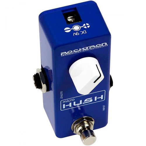  Rocktron},description:With pedal board space at a premium these days, and smaller pedals in demand, Rocktron is pleased to provide the MicroHUSH to wipe out hiss, unwanted feedback