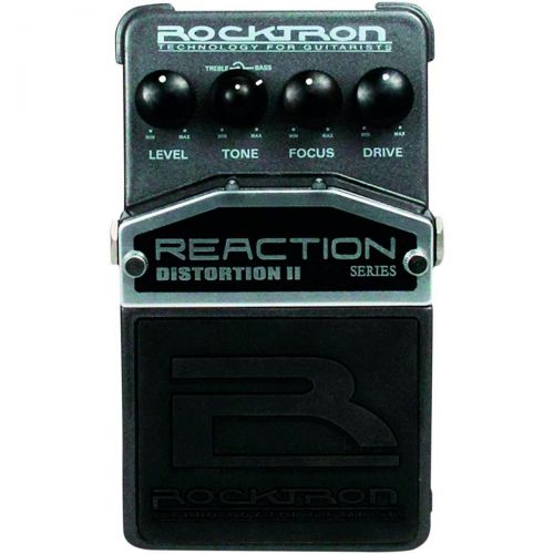  Rocktron},description:Some like it heavier than others, and the Rocktron Reaction Distortion II pedal takes it to that higher level of heavy. This is distortion and gain with a uni