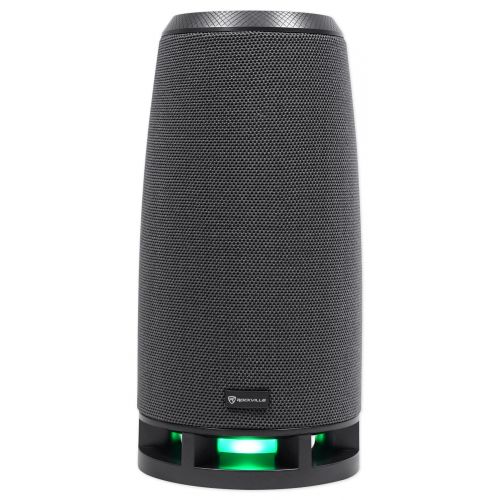  ROCKVILLE Rockville RockShip 50 Watt Portable Bluetooth Speaker wLED Lights+RadioUSBAUX