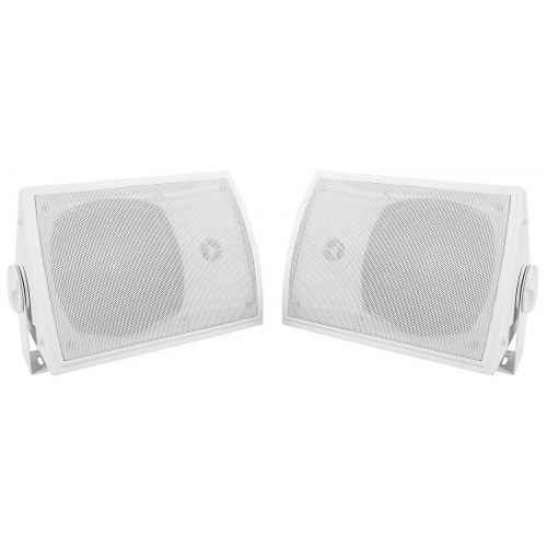  6) Rockville HP5S 5.25 OutdoorIndoor Home Theater Patio Speakers+Swivel Mounts