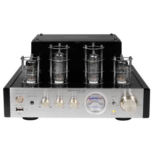  Rockville BluTube Tube Amplifier Bluetooth Receiver For Klipsch R-51M Speakers