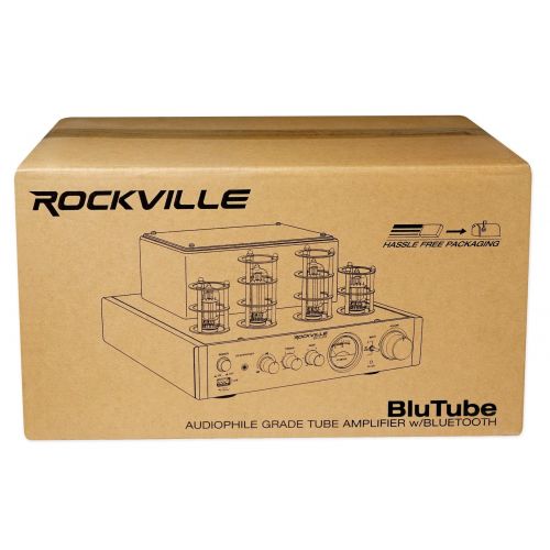  Rockville BluTube Tube Amplifier Bluetooth Receiver For Klipsch R-51M Speakers