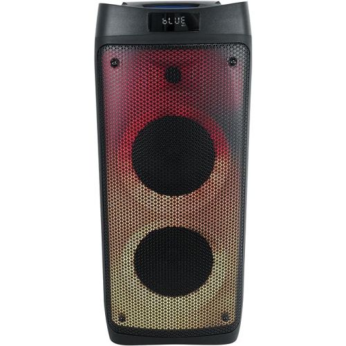  Rockville BASS Party 65 1200w Battery Powered LED Bluetooth Speaker Mic Input, Black