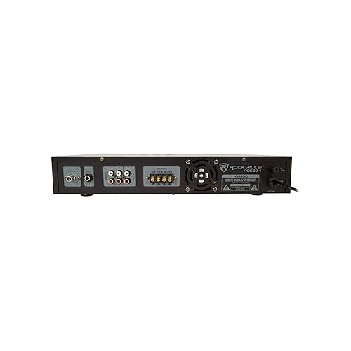  Rockville RCS80-1 60 Watt 70V Commercial/Restaurant Amplifier/Bluetooth Receiver