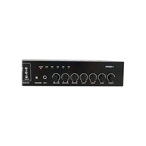  Rockville RCS80-1 60 Watt 70V Commercial/Restaurant Amplifier/Bluetooth Receiver