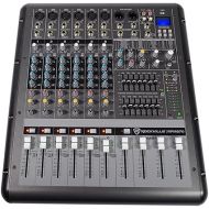 Rockville RPM870 8 Channel 6000w Powered Mixer w/USB, Effects, 8 XDR2 Mic Pres