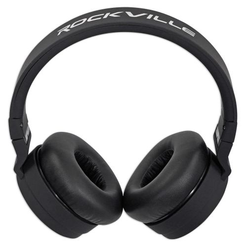  Rockville Wireless Bluetooth Headphones w/Mic, Foldable+Detachable Cable (BTH5 )