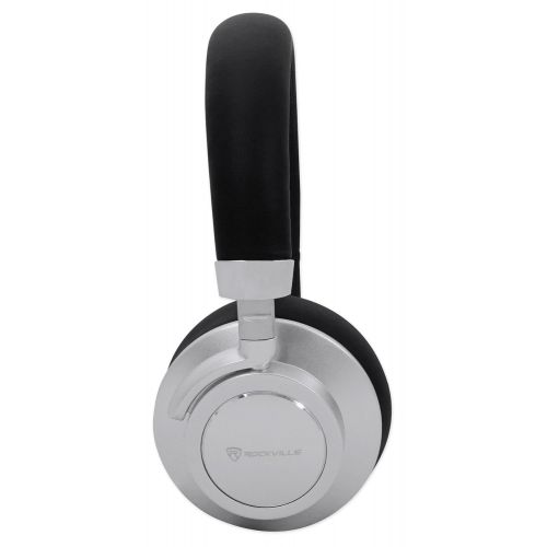  Rockville BTH7 Sleek Bluetooth Headphones/Perfect Sound/Swivel/Leather Padding