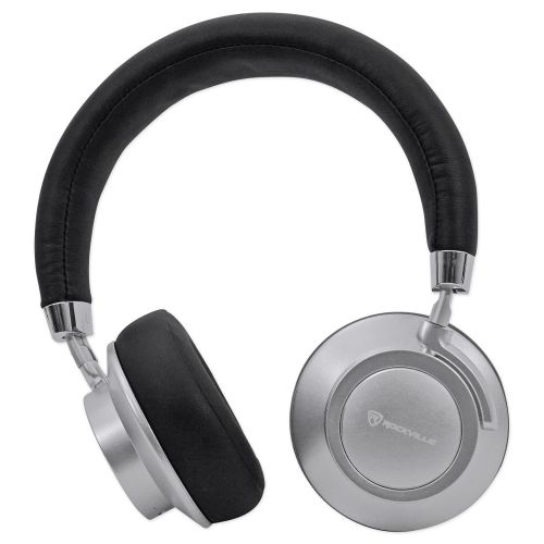  Rockville BTH7 Sleek Bluetooth Headphones/Perfect Sound/Swivel/Leather Padding