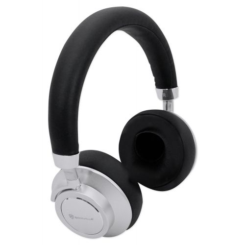  Rockville BTH7 Sleek Bluetooth Headphones/Perfect Sound/Swivel/Leather Padding