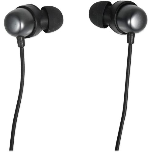  Rockville EBT35 Gunmetal Magnetic Bluetooth Earbuds in-Ear Sport Headphones/IPX5