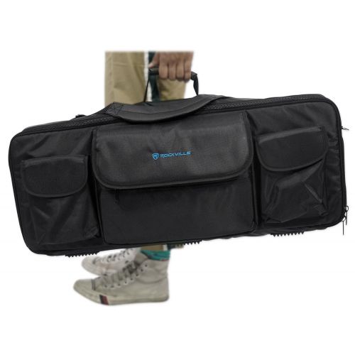  Rockville Carry Bag Backpack Case For Native instruments KOMPLETE KONTROL S49